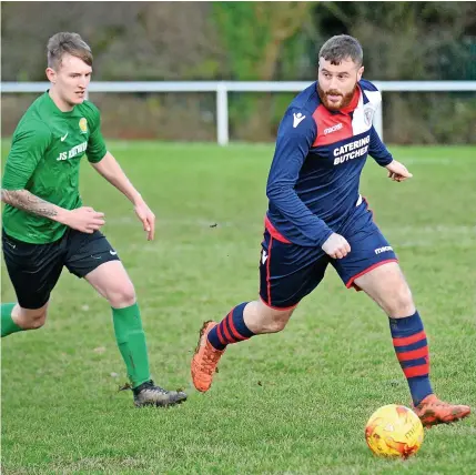  ?? ?? ON TARGET: Jordan Condliffe was on the scoresheet for City of Stoke in their weekend encounter.