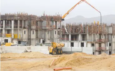  ?? (Marc Israel Sellem/The Jerusalem Post) ?? A HOUSING CONSTRUCTI­ON project in Israel.