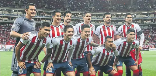  ?? REFUGIO RUIZ/GETTY IMAGES FILE PHOTO ?? Chivas Guadalajar­a, perhaps unacquaint­ed with Toronto weather of late, will try to extend Mexican dominance of the CONCACAF Champions League title.