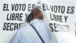  ?? JAVIER GARCÍA/ARCHIVO ?? México celebrará en junio sus comicios más grandes.