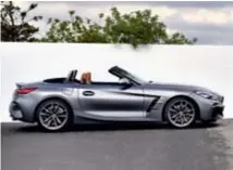  ??  ?? With all the right angles and glorious curves,
the BMW Z4 is a stunner.