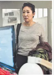  ??  ?? RECOVERED Sandra Oh is back as spook Eve Polastri