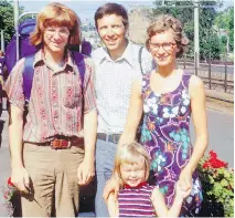  ?? RICK STEVES ?? Rick Steves, left, wasn’t initially wild about travelling to Europe, but he soon fell in love with his Norwegian relatives.