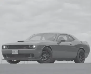  ?? CHRYSLER ?? The Hellcat raised eyebrows just about everywhere Wheels’ Gary Grant went with it last weekend.