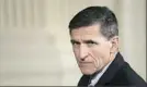  ?? Abaca Press / TNS ?? Former national security adviser Michael Flynn