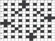  ??  ?? © Gemini Crosswords 2012 All rights reserved PUZZLE 14940