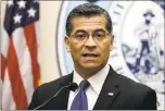  ?? MARCIO JOSE SANCHEZ — THE ASSOCIATED PRESS ?? Almost a year into his Sacramento gig as the state’s top lawyer, Xavier Becerra’s office has put its name on 21 lawsuits against the Trump administra­tion.