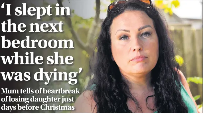  ?? ROB BROWNE ?? Maria Davison has spoken of her grief following her daughter’s death