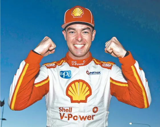  ?? Picture: MARK HORSBURGH ?? Scott McLaughlin says when he joined DJR Team Penske for this season he did not expect to be in the race for Supercars champion.