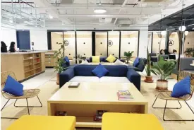  ??  ?? WeWork’s global network and community is committed to help freelancer­s, startups and MSMEs.