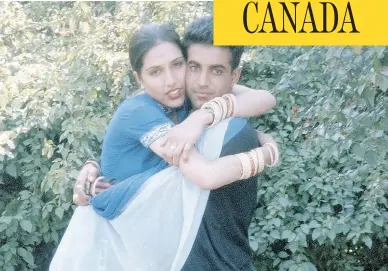  ??  ?? Jaswinder Kaur “Jassi” Sidhu and Mithu Singh Sidhu on their honeymoon. Jassi, a 25-year-old Vancouver-area woman, was killed in India in 2000, shortly after she defied her family to marry Mithu. On Thursday, the extraditio­n of Jassi’s mother and uncle...