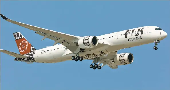  ?? ?? The first tourist flight — on Fiji Airways — is scheduled for December 1.