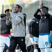  ?? ASHLEY VLOTMAN/GALLO IMAGES ?? TEAM VISION: Norman Mapeza has turned Chippa United's fortunes around since taking over the reins, his latest achievemen­t being a win away at Cape Town City.Picture: