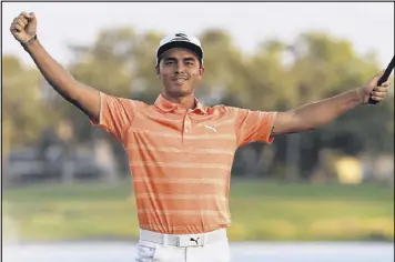  ?? GETTY IMAGES ?? Rickie Fowler ended a 13-month stretch without a victory on the PGA Tour, winning the Honda Classic on Sunday by four strokes in Palm Beach Gardens, Fla.