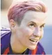  ?? ?? Megan Rapinoe