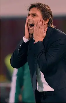  ?? LAPRESSE ?? Antonio Conte, 46 anni, è c.t. azzurro da agosto del 2014