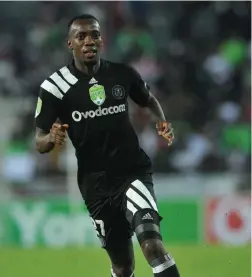  ?? BACKPAGEPI­X ?? ON FIRE: Justin Shonga seems to have found his groove, stretching his goal tally to three with a brace against Chippa on Sunday.