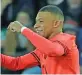  ??  ?? Kylian Mbappe of PSG