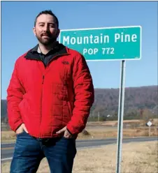  ?? SAM PIERCE/TRILAKES EDITION ?? Morgan Wiles was elected the new mayor for the city of Mountain Pine on Nov. 6. Wiles was born and raised in Mountain Pine, having graduated from Mountain Pine High School in 2002.