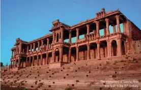  ??  ?? The monument of Sarkhej Roja was built in the 15th century.