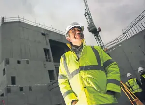  ?? Picture: Kris Miller. ?? The V&amp;A Dundee is the first building in the UK designed by architect Kengo Kuma.