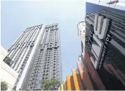  ??  ?? The Line Sukhumvit 101, a joint venture of Sansiri Plc and U City Plc, has a full foreign quota, mainly buyers from Hong Kong and China.