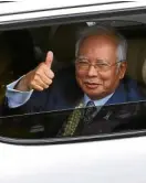  ?? —NIÑO JESUS ORBETA ?? Malaysian Prime Minister Najib Razak