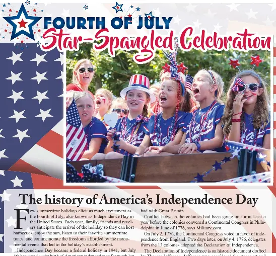The History Of America S Independence Day Pressreader