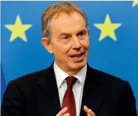  ?? AFP ?? Tony Blair has been working on the Middle East peace process for the last 10 years and continues to do so, says his website. —