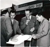  ?? Čerpacích stanic Agip. ?? V roce 1945 byl Mattei jmenován do čela Agipu (Všeobecné italské ropné společnost­i). Mimo jiné se osobně podílel na projektová­ní a výstavbě