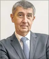  ?? Picture: GETTY IMAGES ?? POLICE PROBE: Czech Prime Minister Andrej Babis denies wrongdoing in receiving a R29-million subsidy from the EU