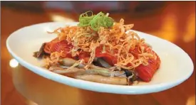  ?? YE JUN / CHINA DAILY ?? Yunnan’s popular mushrooms dominate the menu.