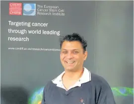  ??  ?? Dr Girish K Patel is one of five consultant dermatolog­ists at Nuffield Health Cardiff & Vale Hospitals. He also leads the skin cancer research team at Cardiff University’s European Cancer Stem Cell Research Institute