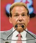  ?? AP ?? Nick Saban