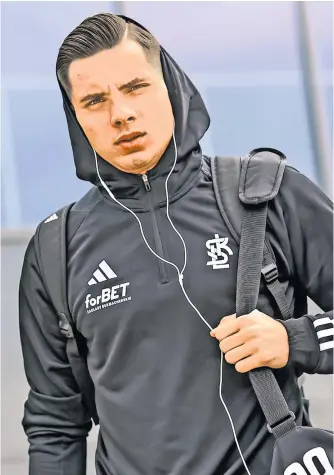  ?? ?? Dawid Arndt do ŁKS trafił w 2017 roku jako 16-latek z Mazovii Tomaszów Mazowiecki.