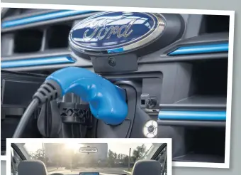  ?? PHOTOS COURTOISIE FORD ?? Une variante
100 % électrique du Ford Transit sera commercial­isée par Ford d’ici la fin de l’année prochaine.