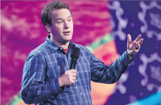  ?? DARIO AYALA/FILES ?? “With every show, I try to dig deeper into our collective psyche and say what is uncomforta­ble for others to say,” says comedian Mike Birbiglia.