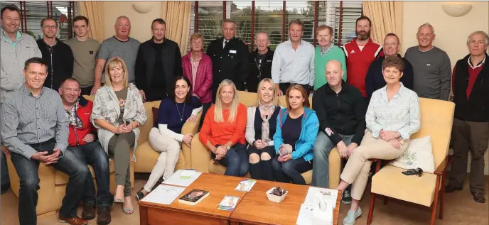  ??  ?? The team involved in the cycle from Carrick on Shannon to Drogheda