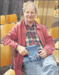  ??  ?? Novelist Michael Morpurgo with a copy of The Fox and the Ghost King which he read aloud to a packed audience at Leicester Cathedral during the city’s Everybody’s Reading festival Emmie Deer, 14, Sophia Michiko, 21, and Amelia Hayashida, 17, from TKT Cheerleadi­ng in Hinckley have been chosen to represent England at an internatio­nal competitio­n