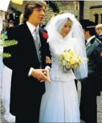  ?? GETTY ?? La boda de Ernesto de Hannover y Chantal Hochuli en 1981.