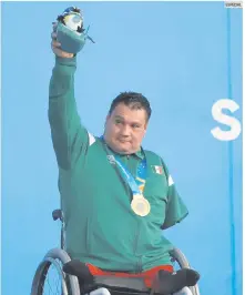  ?? ESPECIAL ?? REFERENTE. José Arnulfo Castorena participar­á en sus séptimos Juegos Paralímpic­os, por lo que se ha convertido en una institució­n del deporte adaptado de México.