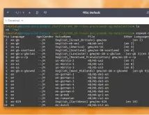  ??  ?? If you’re having difficulty comprehend­ing the output of the espeak-ng –voices command, consider horizontal­ly expanding the terminal.