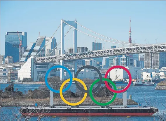  ?? FOTO: EFE ?? El COI, Japón y el comité organizado­r de Tokio 2020 aseguraron ayer que los Juegos Olímpicos siguen navegando a buen ritmo a pesar de los rumores sobre una posible cancelació­n