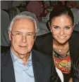  ?? Foto: Schindele ?? Als Miss Bayern lernte Christina Schindele (geb. Trost) Beckenbaue­r 2012 kennen.