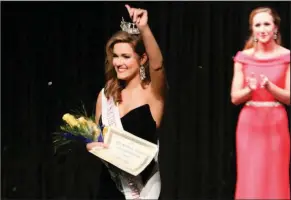  ?? Contribute­d Photo ?? Miss SAU: Kelsie Madison, an El Dorado native, was recently crowned Miss Southern Arkansas University 2017.