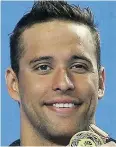  ??  ?? Chad Le Clos