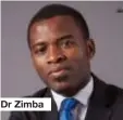  ?? ?? Dr Zimba