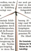  ??  ?? Die Gemeinde Schiltberg hat ihre Ab lehnung der Windkraft Konzentrat­ions flächen der Stadt Aichach noch einmal bekräftigt.