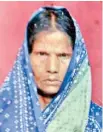  ?? PIC/MPOST ?? The deceased woman, identified as Basanti (65), was killed in her home on Saturday evening