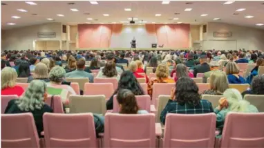  ?? CONTRIBUTE­D PHOTO ?? Madera Assembly Hall of Jehovah’s Witnesses returns to full operation after nearly three years.